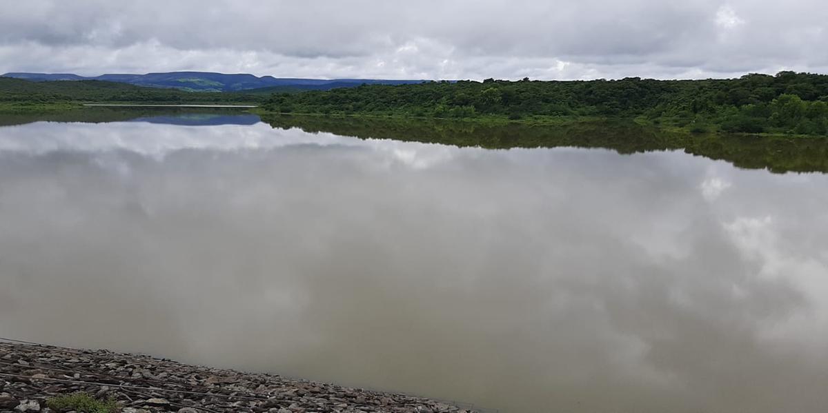 O reservatório de Juramento é a principal fonte de abastecimento de Montes Claros (Copasa/Divulgação)