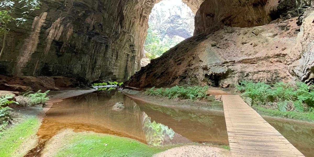 Parque Nacional Cavernas do Peruaçu, situado nas áreas dos municípios de Januária, Itacarambi e São João das Missões, na região norte de Minas Gerais. (Amanda Gomes/ Divulgação)